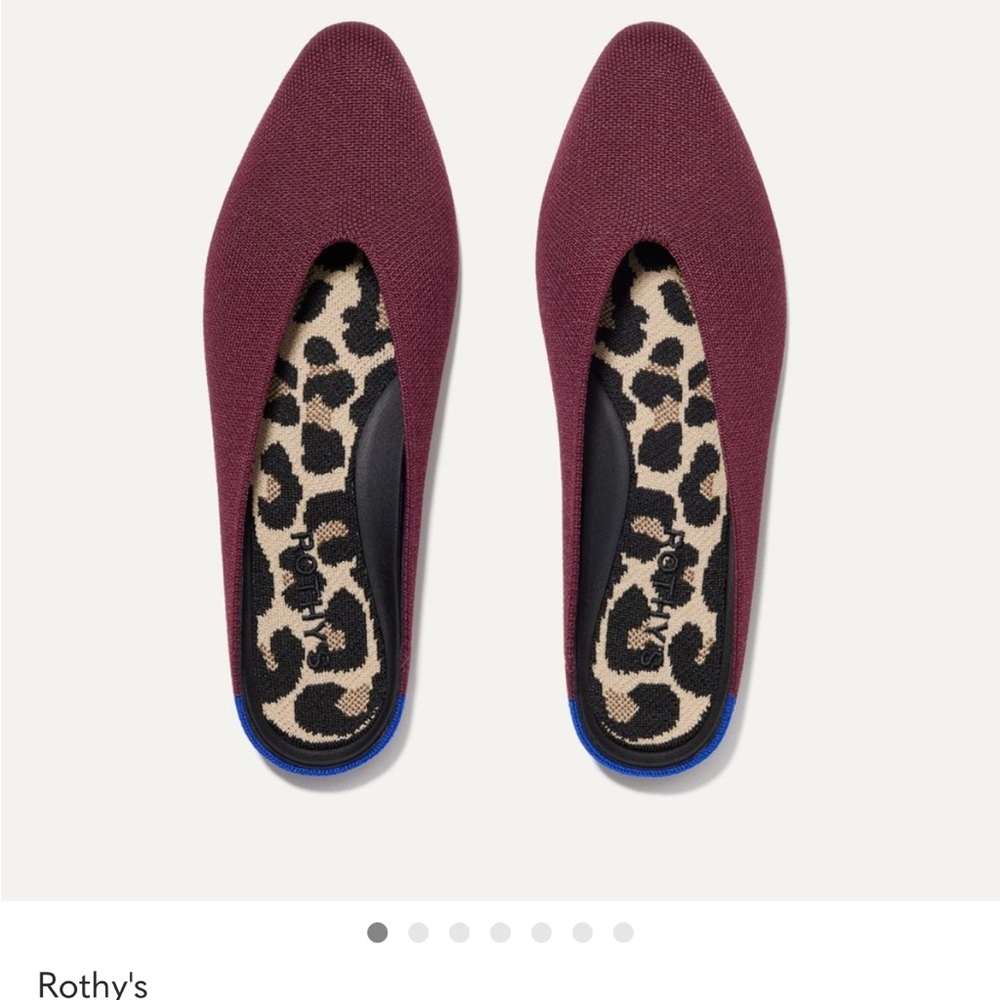 Rothy's Burgundy Women's Flat mules